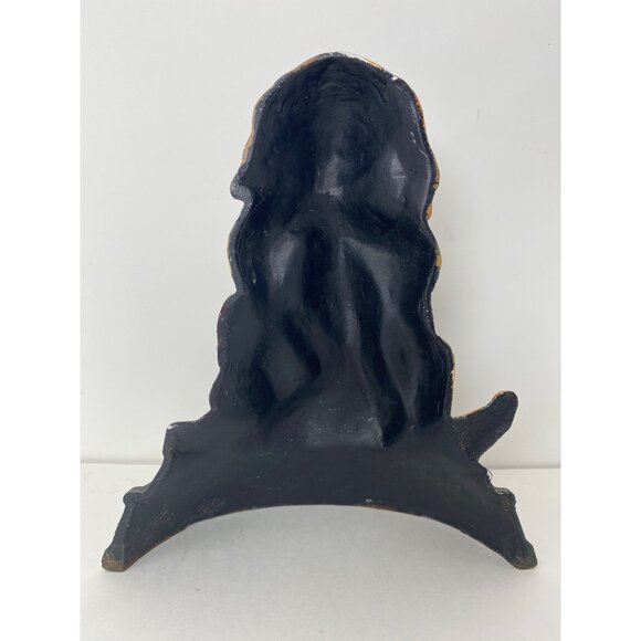 Vintage Three Hands Corp Cast Iron Beagle Dog Doorstop 9.5in Hand Painted - Picture 6 of 8